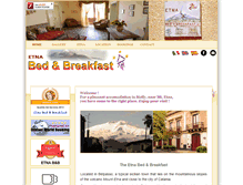Tablet Screenshot of etnabedandbreakfast.com